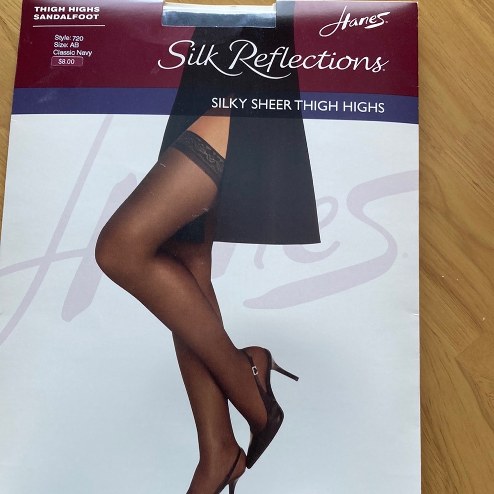 Hanes silk reflections thigh highs